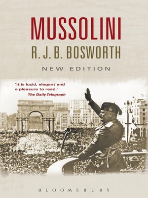 cover image of Mussolini